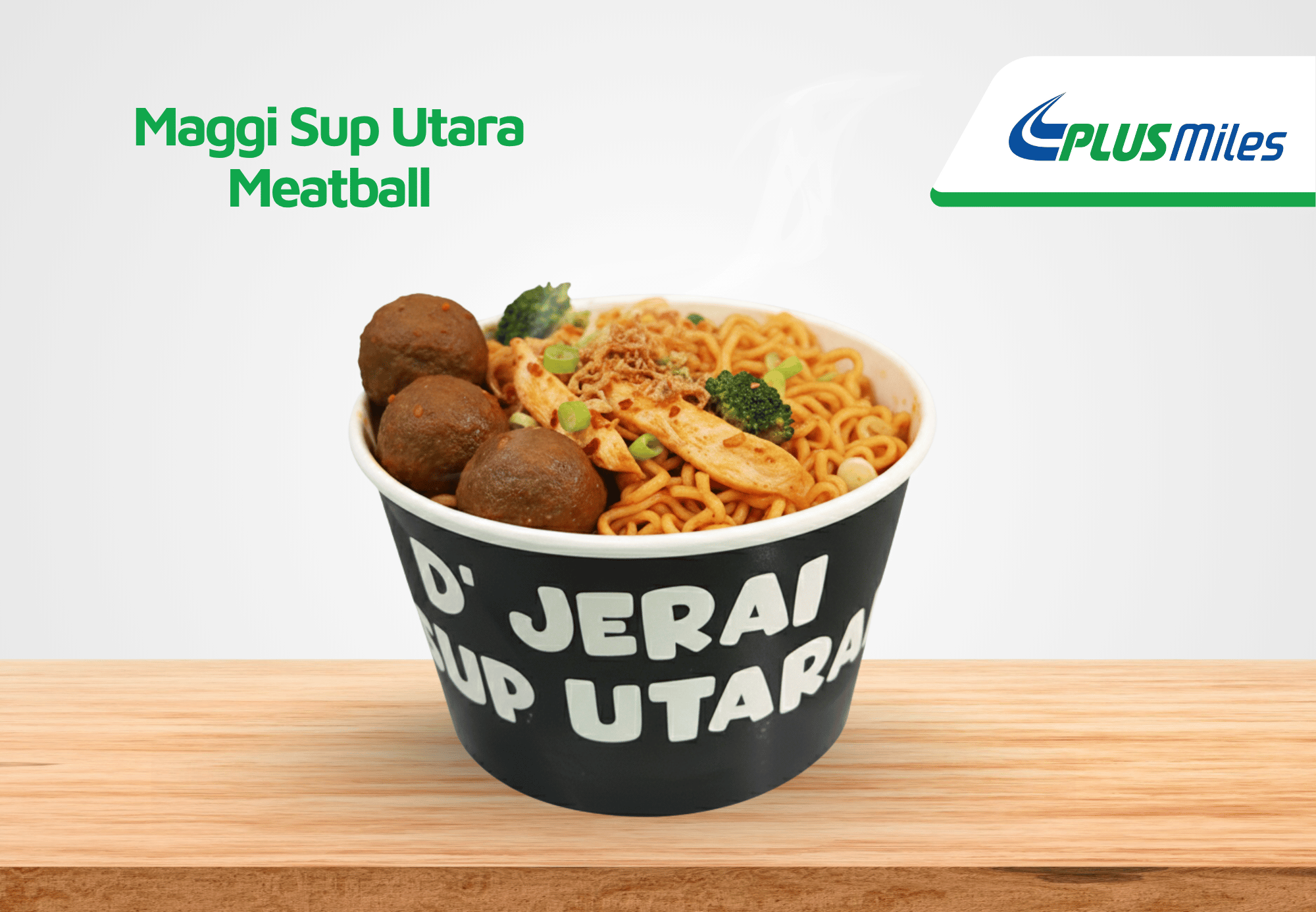 Maggi Sup Utara + Meatball