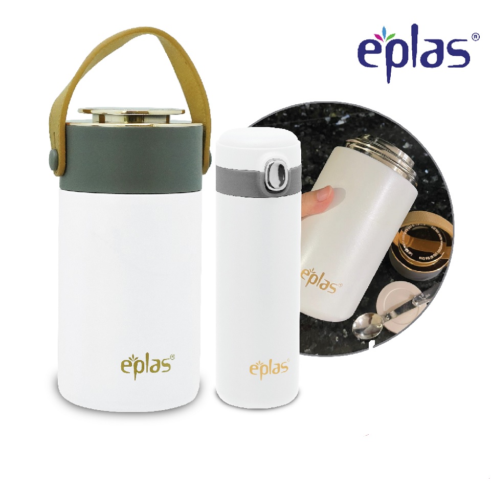 Eplas Flask Pack (2-piece Set) White
