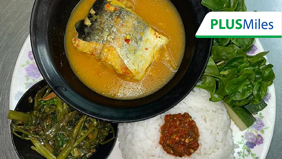 Nasi Putih Patin Tempoyak