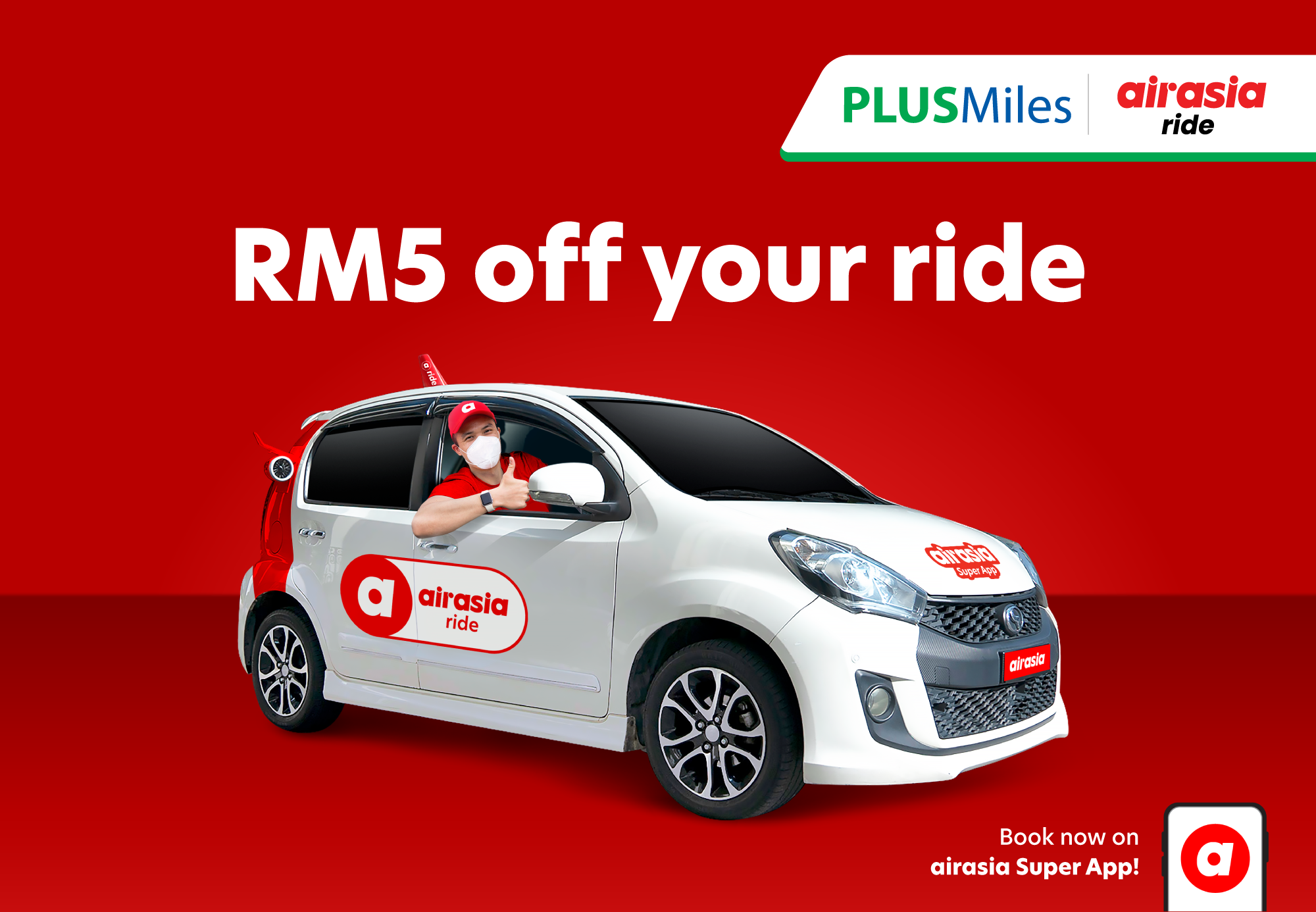 AirAsia Ride RM5 Off