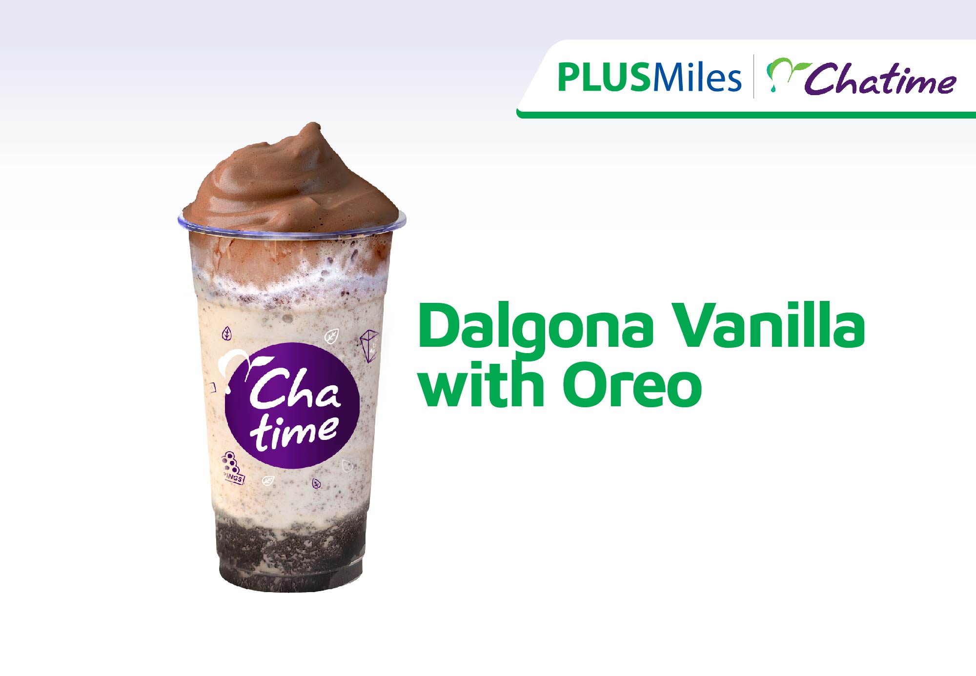 Dalgona Vanilla with Oreo