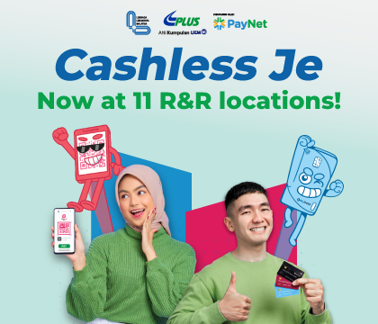 Cashless Je Di R&R PLUS!